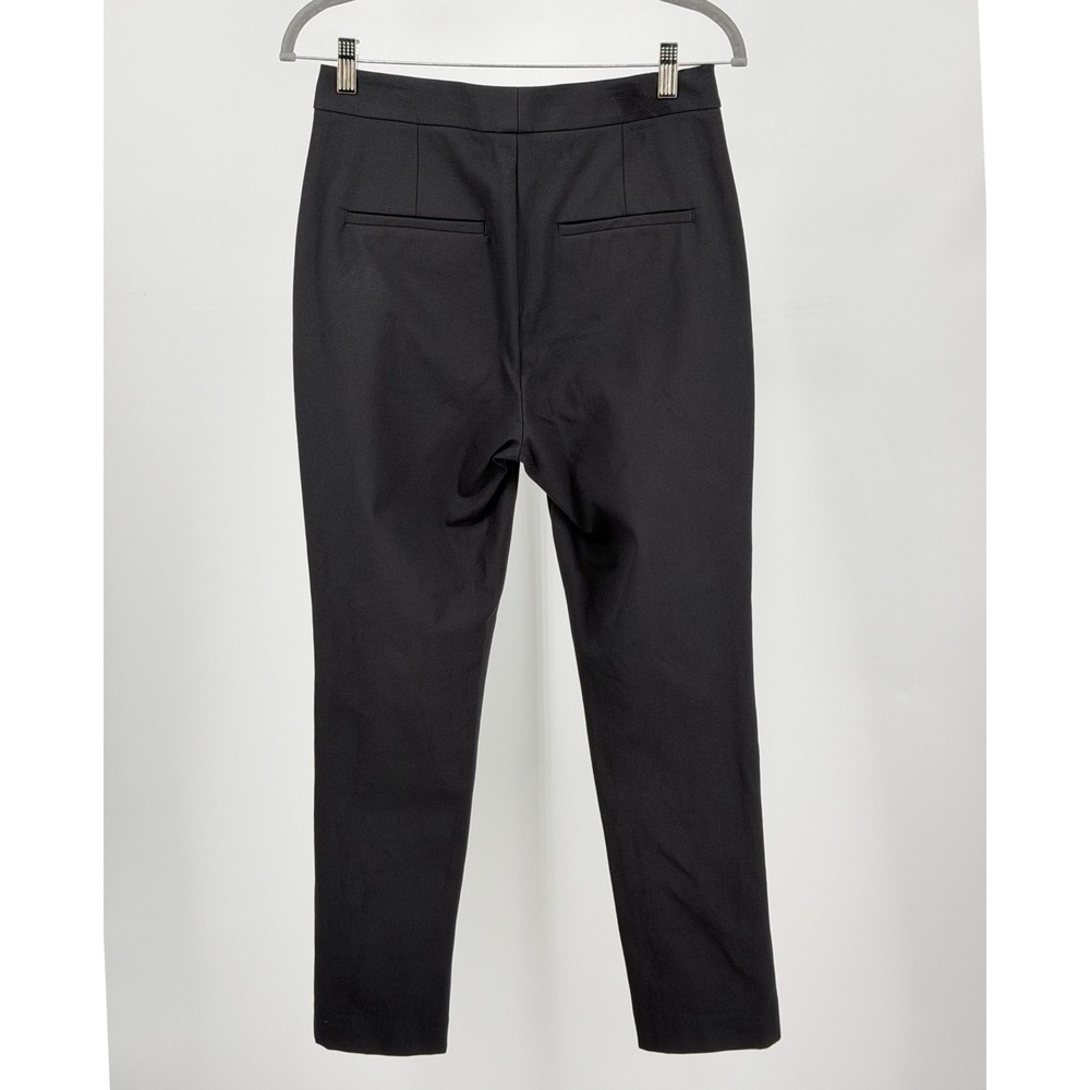 rag & bone Simone Pants Womens 8 Black Slim Stretch Ankle Trousers NWT - Picture 2 of 10